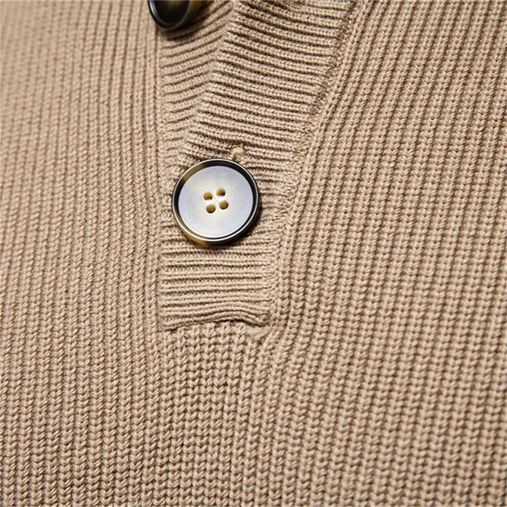 Levoire | Pull Homme Avec Design À Boutons