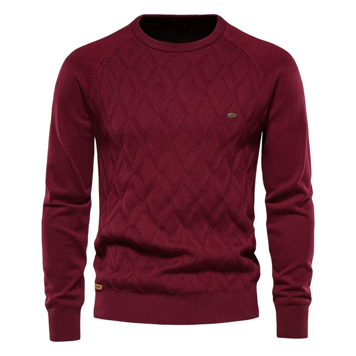 Levoire | Pull Pour Hommes À Motif À Carreaux