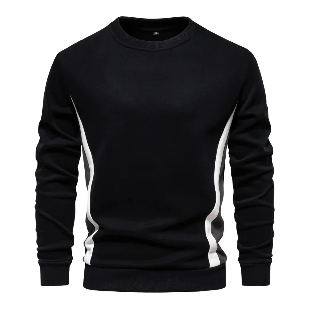 Levoire | Sweat-Shirt Pour Hommes Élégant Noir
