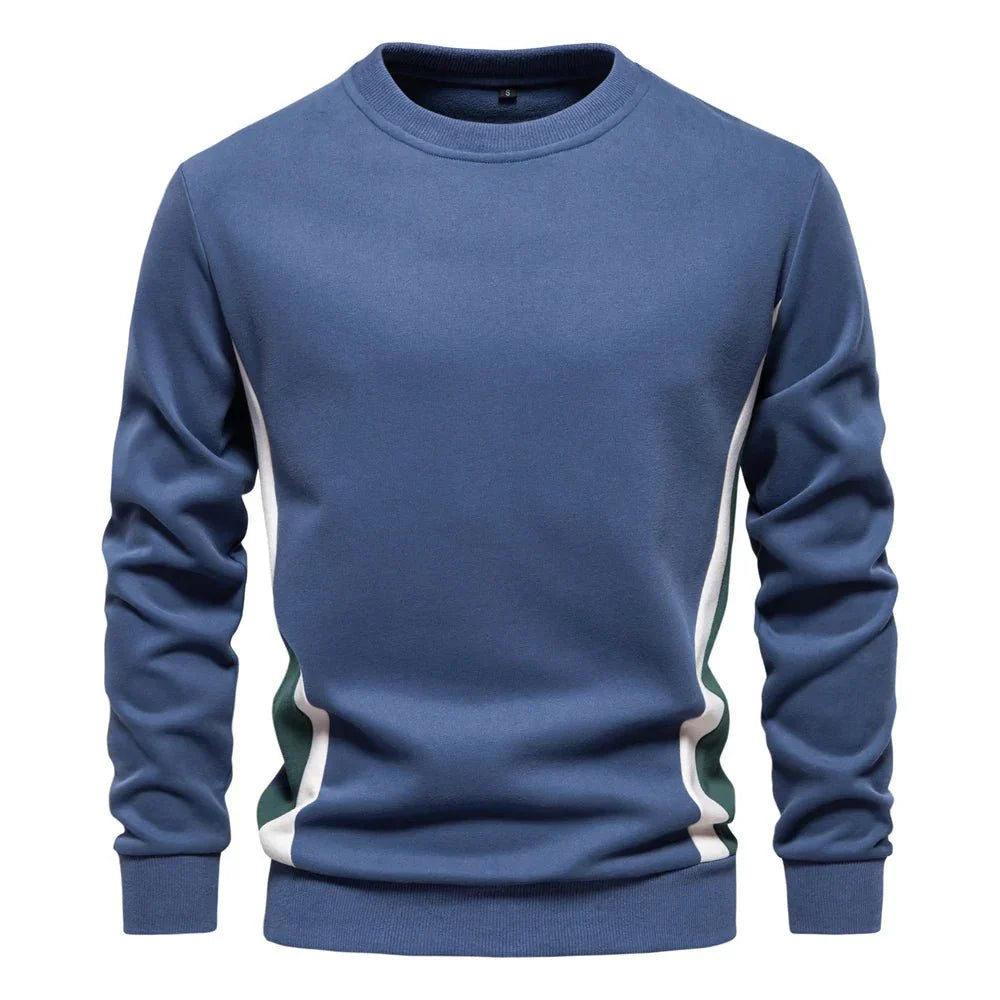 Levoire | Sweat-Shirt Pour Hommes Élégant Bleu