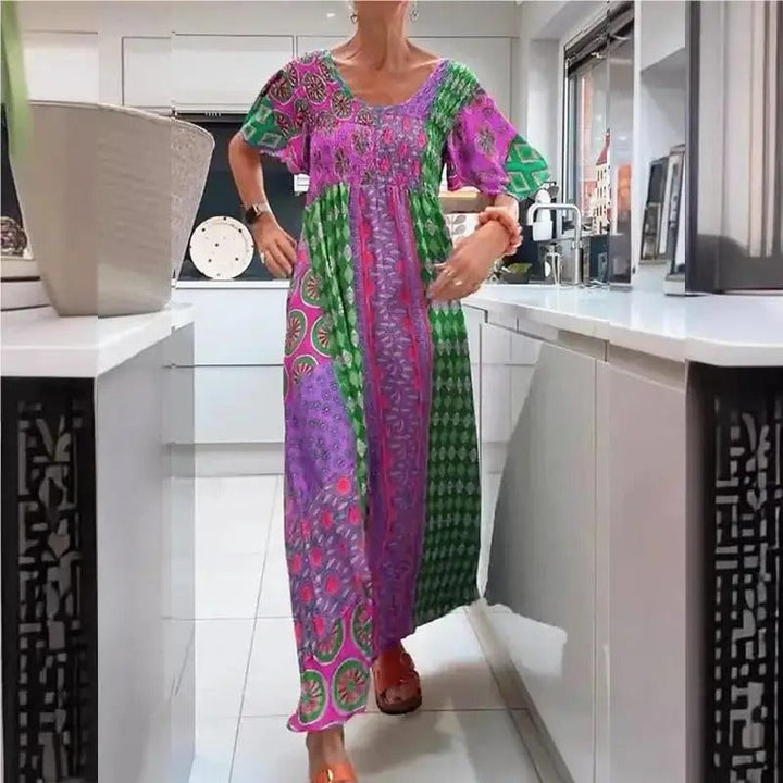 Levoire | Robe d'été simple et décontractée Rosa