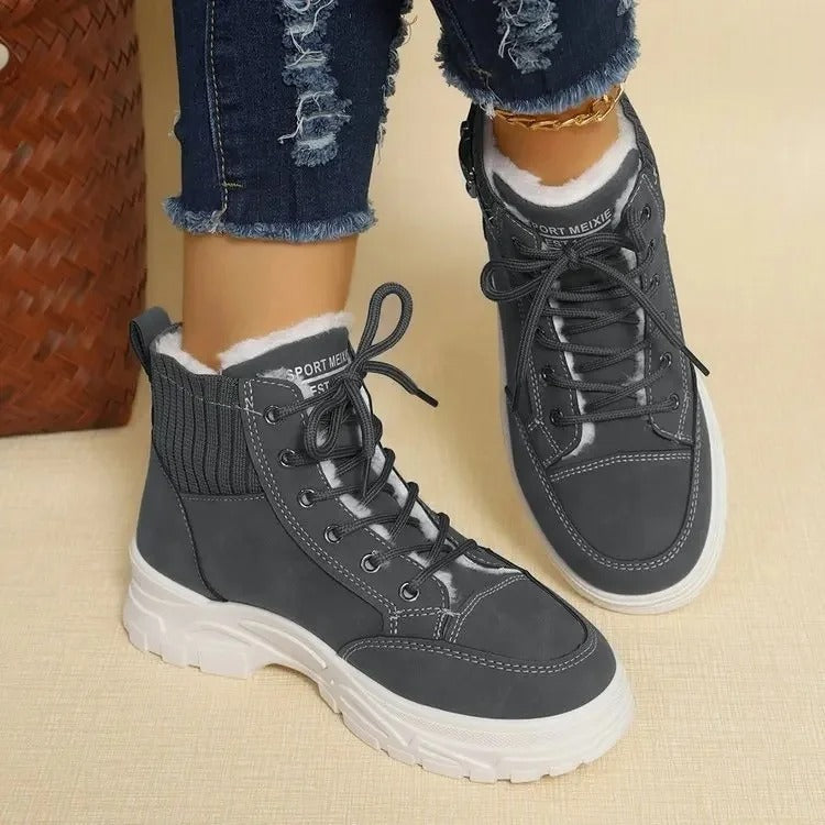 Levoire | Bottes À Plateforme Sportives À Lacets Pour Femmes