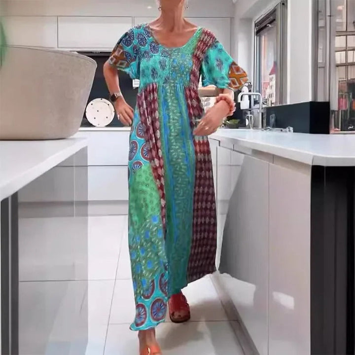 Levoire | Robe d'été simple et décontractée Azure