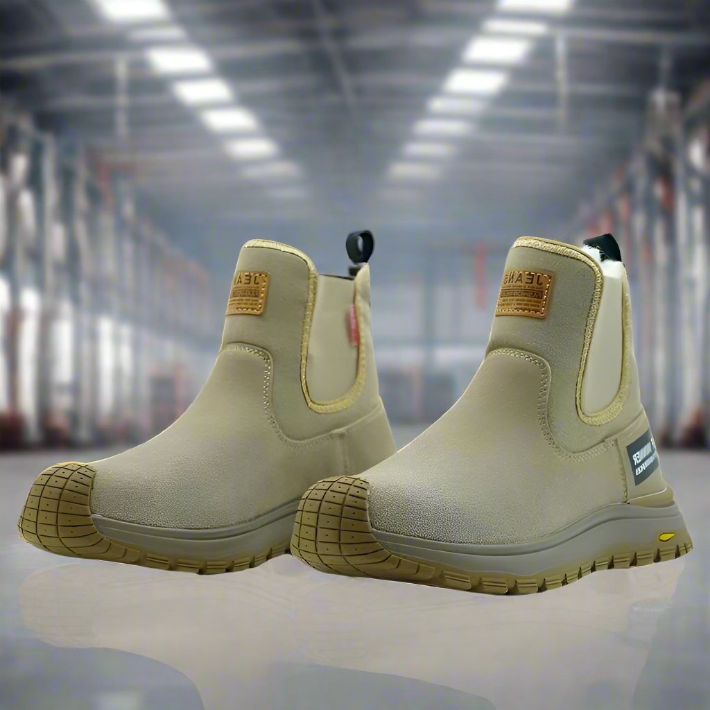 Levoire | Chaussure De Sécurité Durable Et Imperméable Pour Hommes Khaki