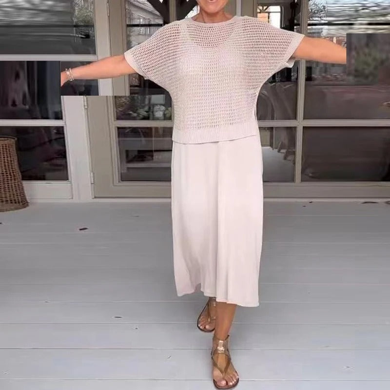 Levoire | Ensemble Classique Deux Pièces Beige