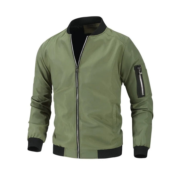 Levoire | Veste Légère D'Été Pour Hommes Tendance & Confortable Vert olive