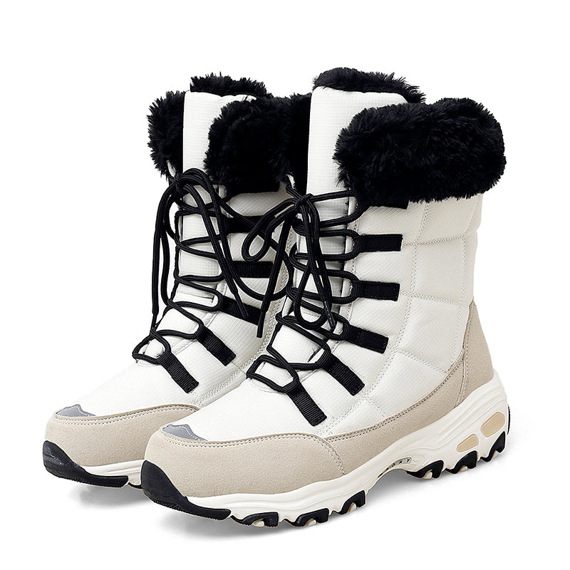 Levoire | Bottes De Randonnée Imperméables Antidérapantes Blanc