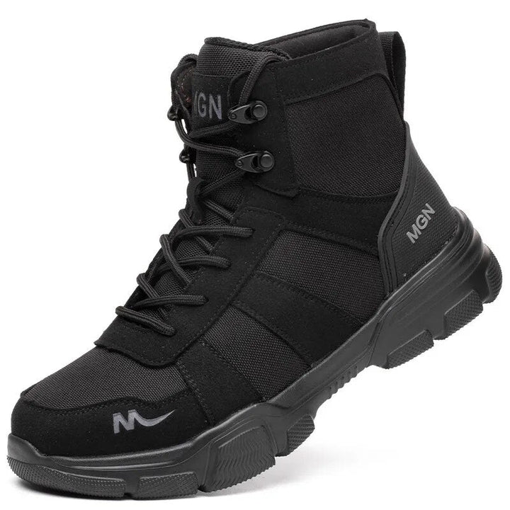 Levoire | Bottes De Sécurité Mi-Hauteur À Coque En Acier Noir