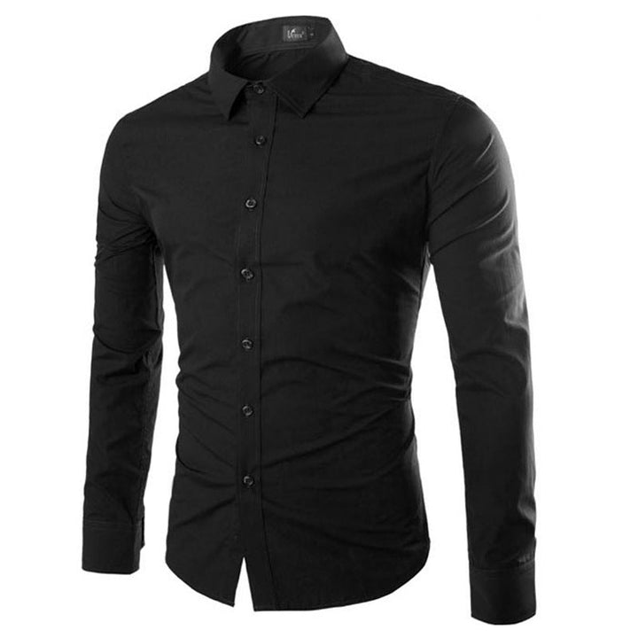 Levoire | Chemise Levoire | Coupe Slim Hommes Noir