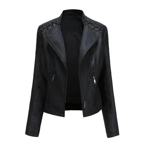 Levoire | Veste Tendance En Similicuir Pour Femmes