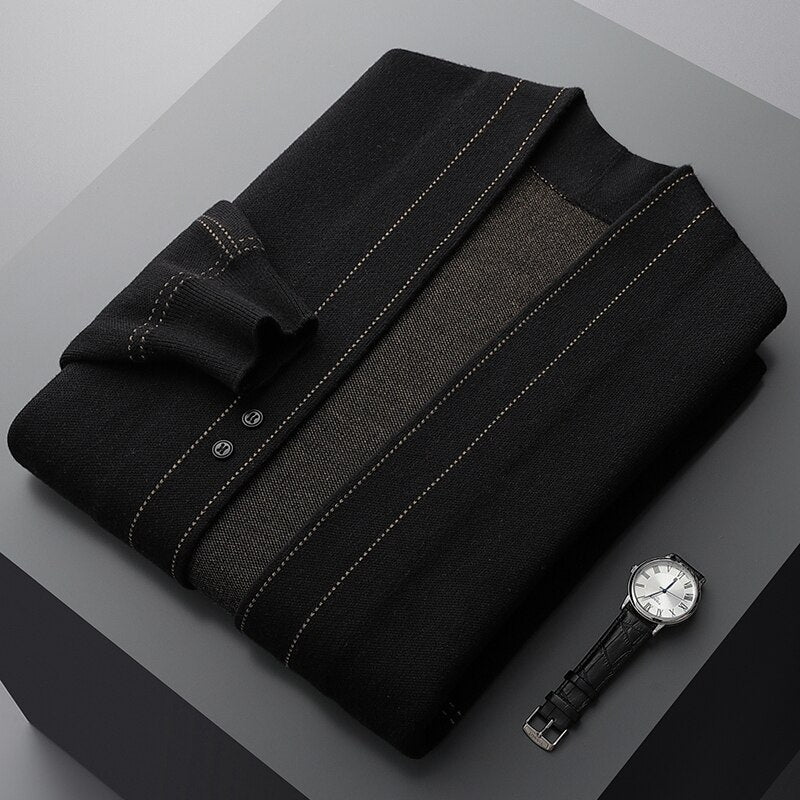 Levoire | Veste en tricot Jacquard classique