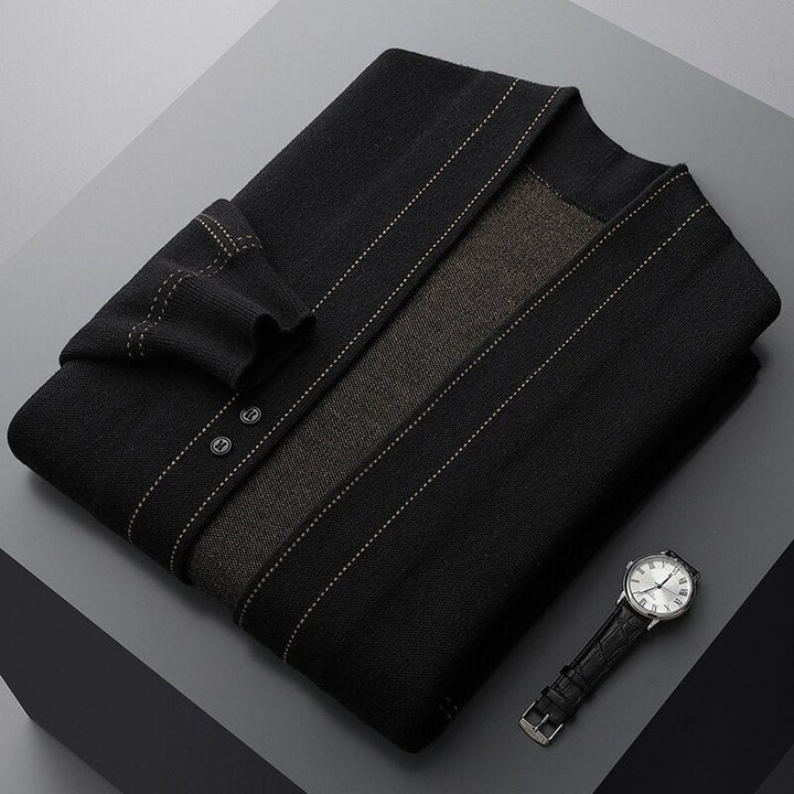 Levoire | Veste en tricot Jacquard classique