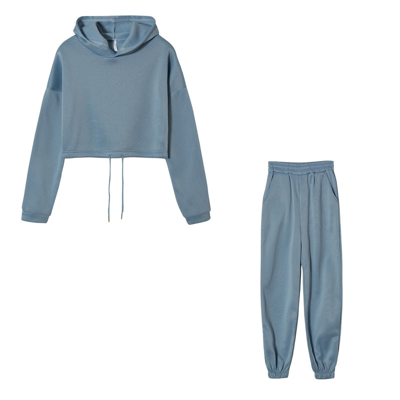 Levoire | Ensemble De Sport Confortable Pour Femmes Bleu