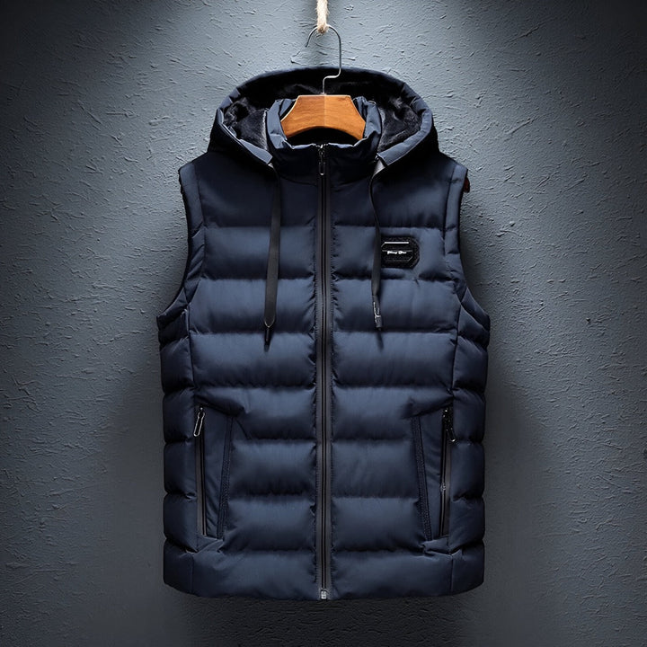 Levoire | Gilet De Sport Avec Capuche Bleu marine