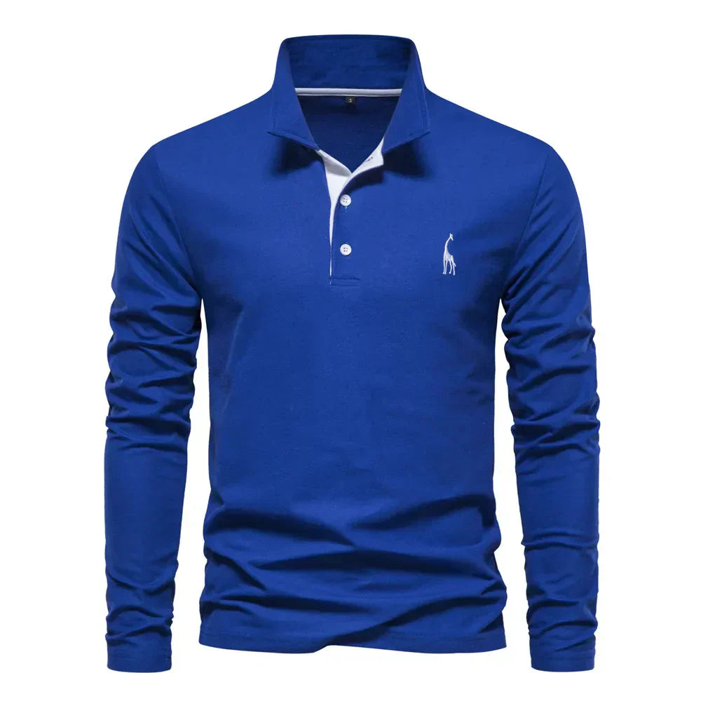 Levoire | T-Shirt À Manches Longues Bleu
