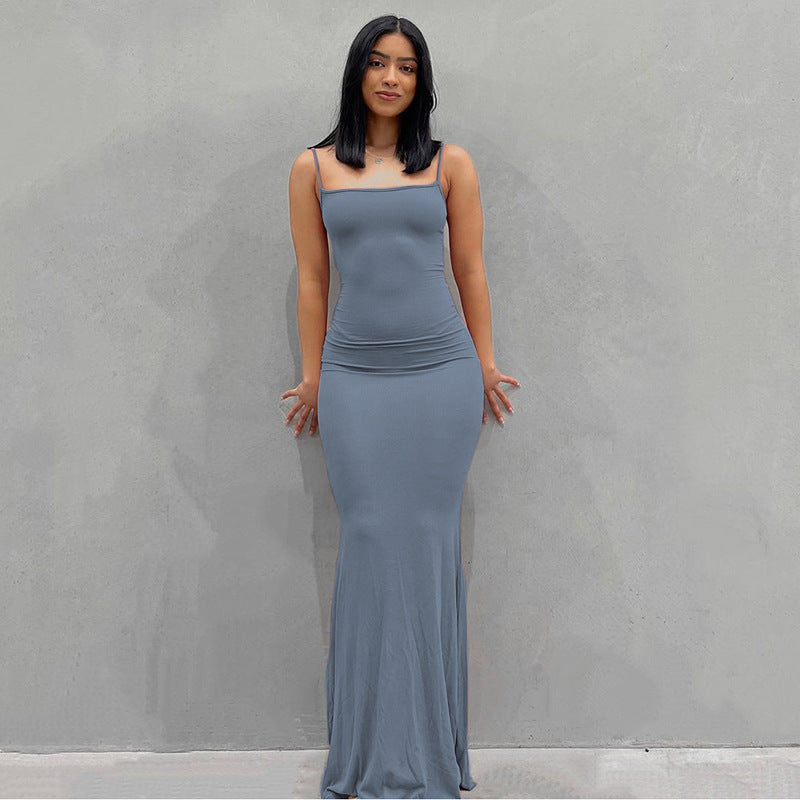 Levoire | Maxi Bodycon Élégante Bleu