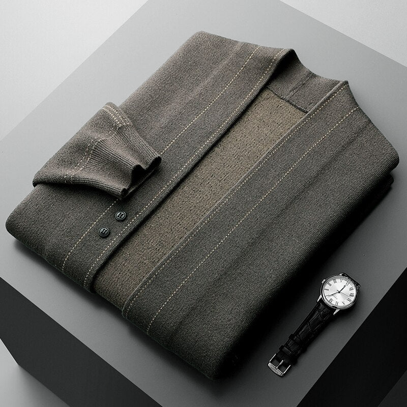 Levoire | Veste en tricot Jacquard classique