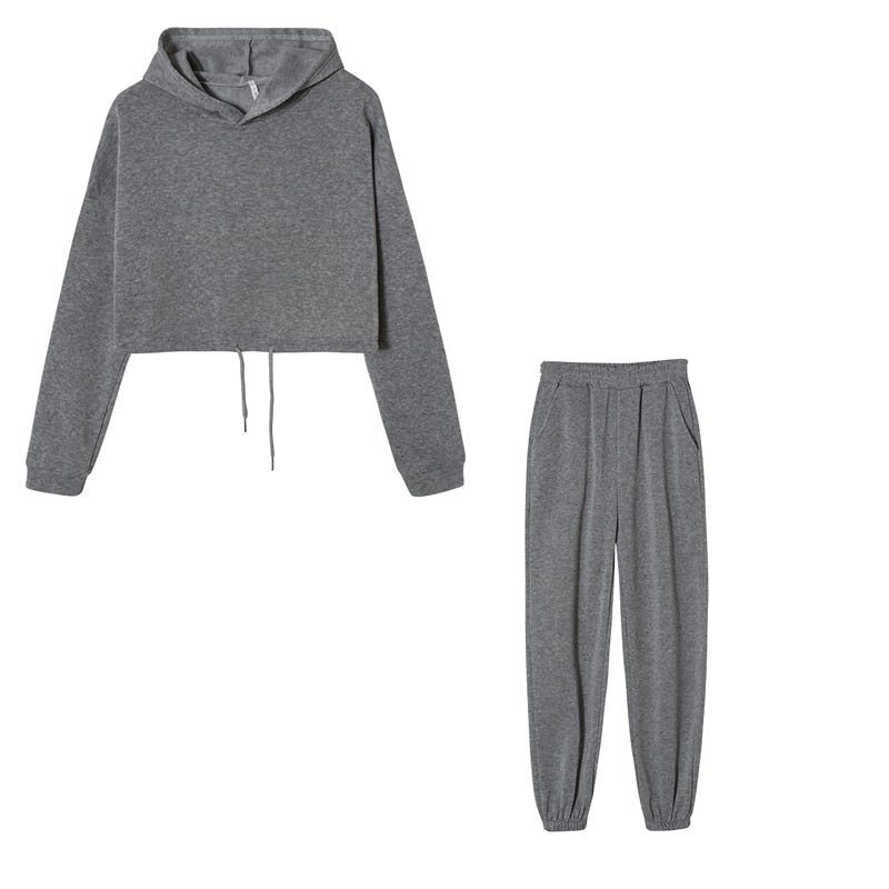 Levoire | Ensemble De Sport Confortable Pour Femmes Gris