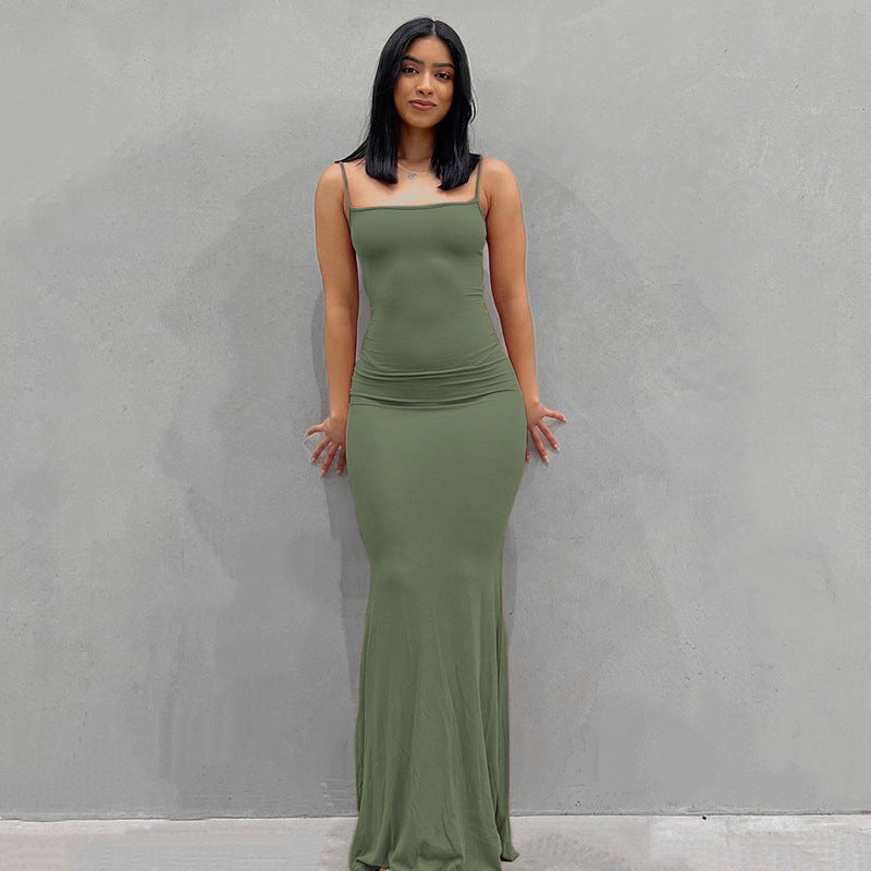 Levoire | Maxi Bodycon Élégante Vert