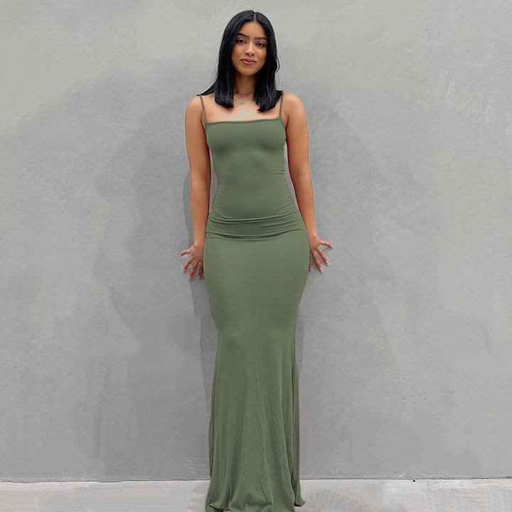 Levoire | Maxi Bodycon Élégante Vert