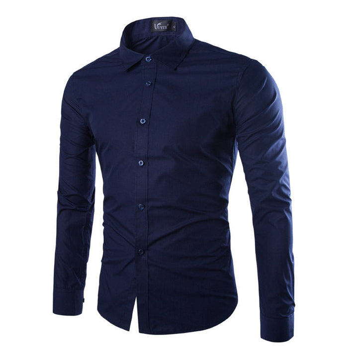 Levoire | Chemise Levoire | Coupe Slim Hommes Bleu