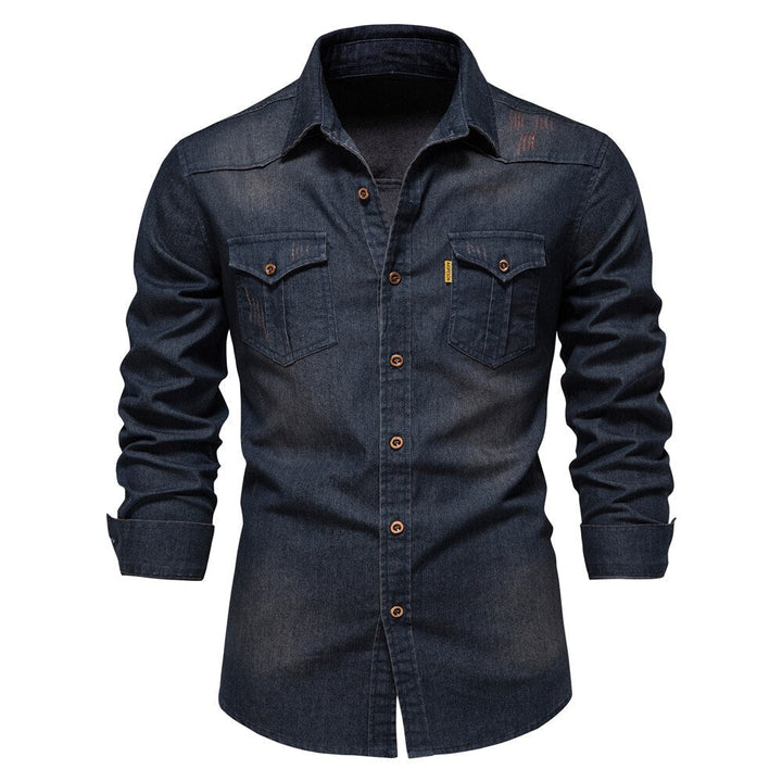 Levoire | Chemise En Denim Bleu marine