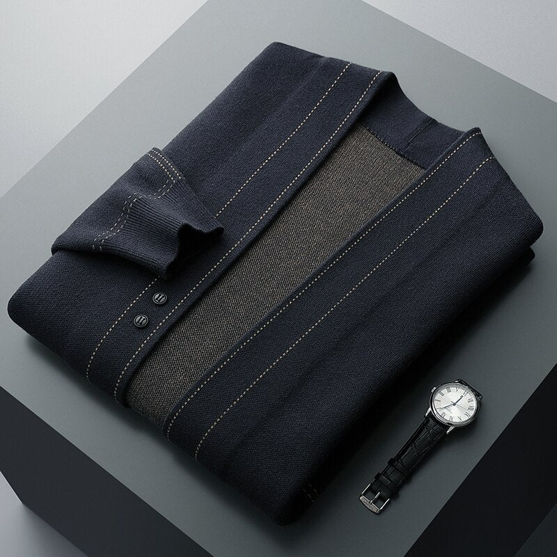 Levoire | Veste en tricot Jacquard classique