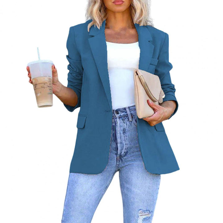 Levoire | Blazer Décontracté Tendance Pour Femmes Bleu