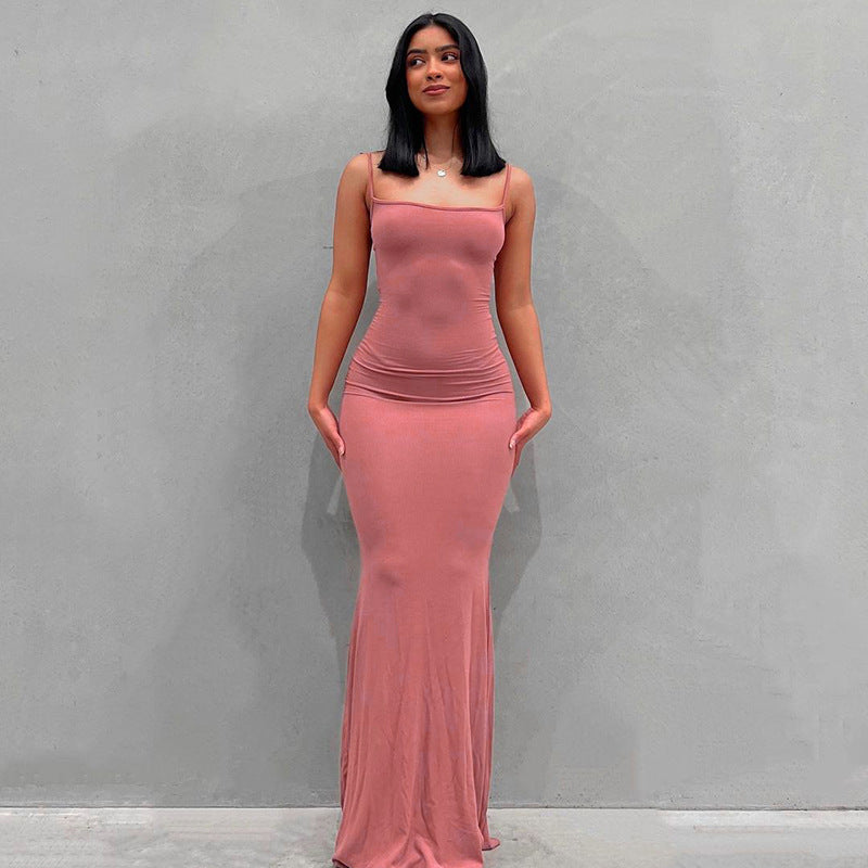 Levoire | Maxi Bodycon Élégante Rose