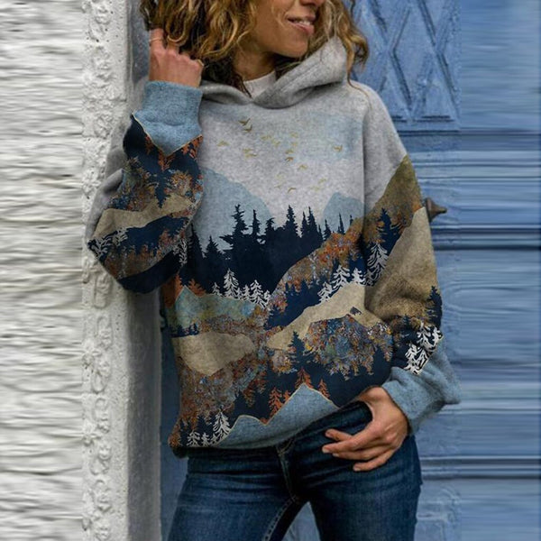 Levoire | Pull à capuche en tricot avec confort Styles 1