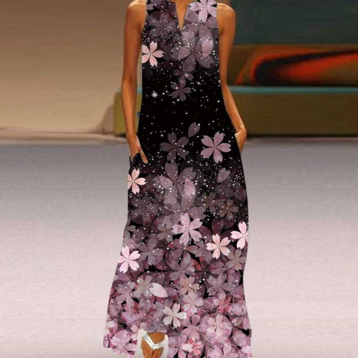 Levoire | Robe longue fluide Rose