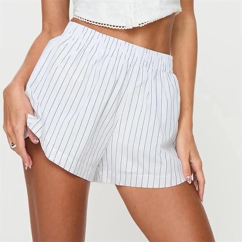 Levoire | Boxers Rayés Blanc