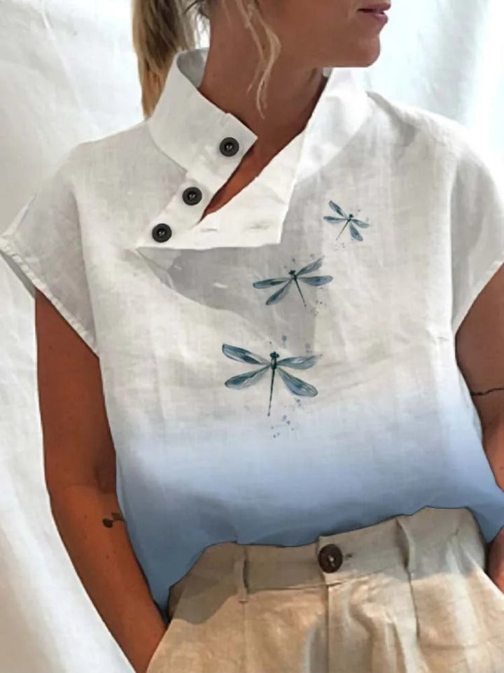 Levoire | Top À Imprimé Floral Libelle 1
