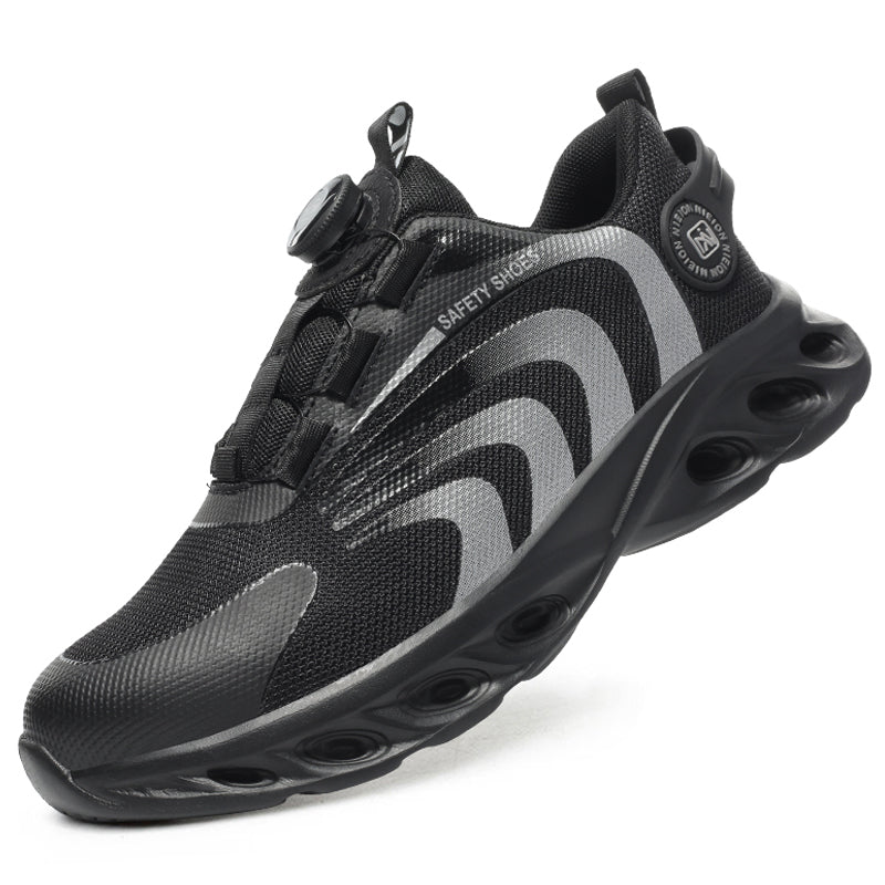 Levoire | Chaussure De Sécurité Respirante Hugh, Durable Et Confortable Argent