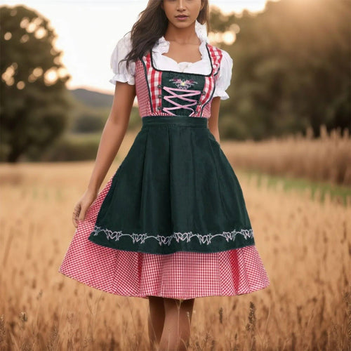 Levoire | Dirndl À Motifs Oktoberfest