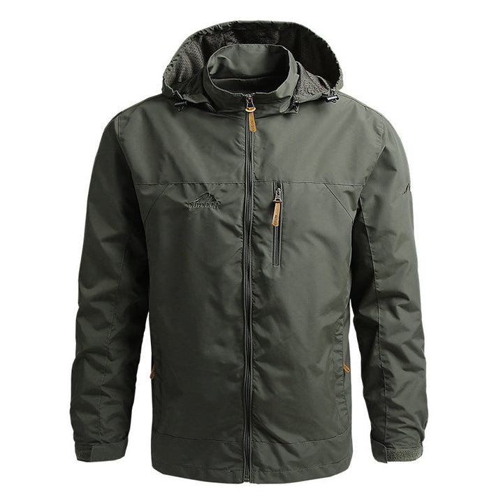 Levoire | Veste Softshell À Manches Longues Avec Fermeture Éclair Vert