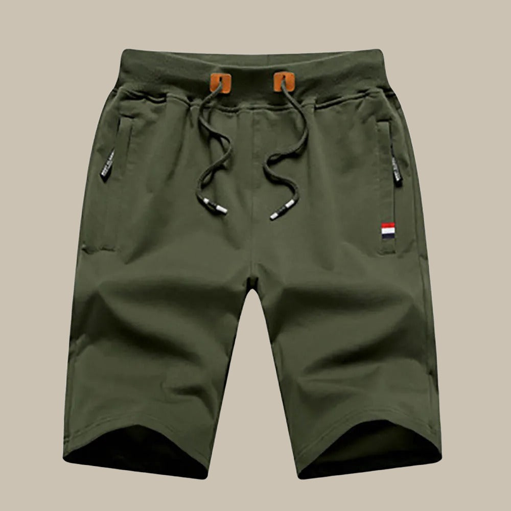 Levoire | Shorts De Sport Pour Hommes vert olive