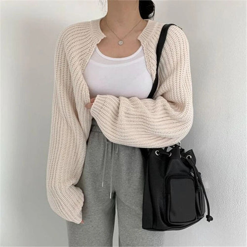 Levoire | Court Gilet Tricoté