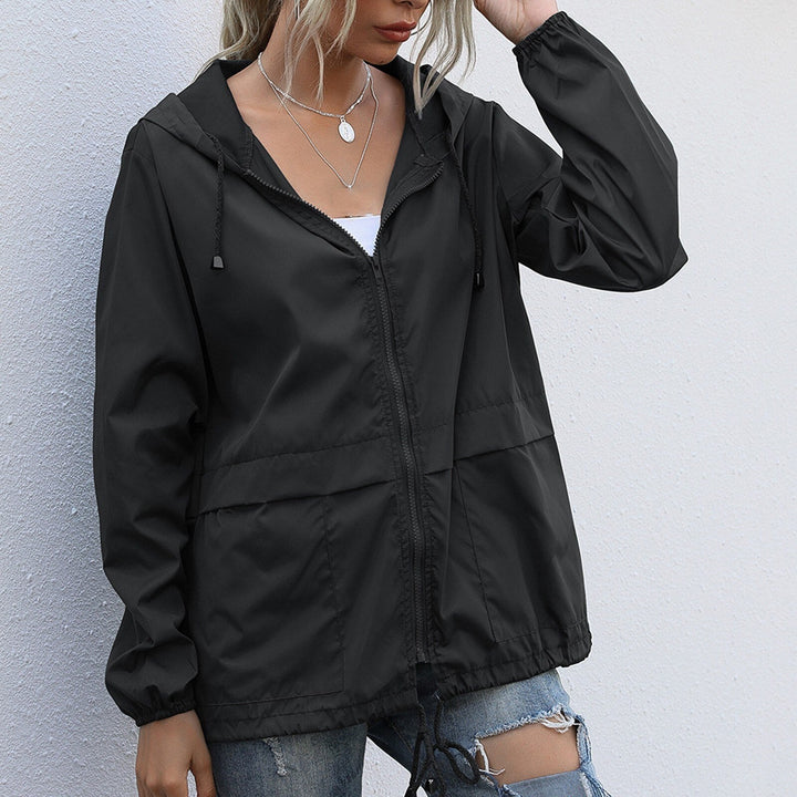 Levoire | Veste De Pluie Coupe-Vent Pour Après L'Année Noir