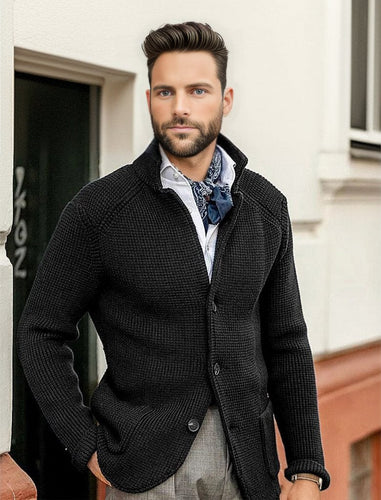 Levoire | Veste En Tricot De Luxe Classique Pour Hommes