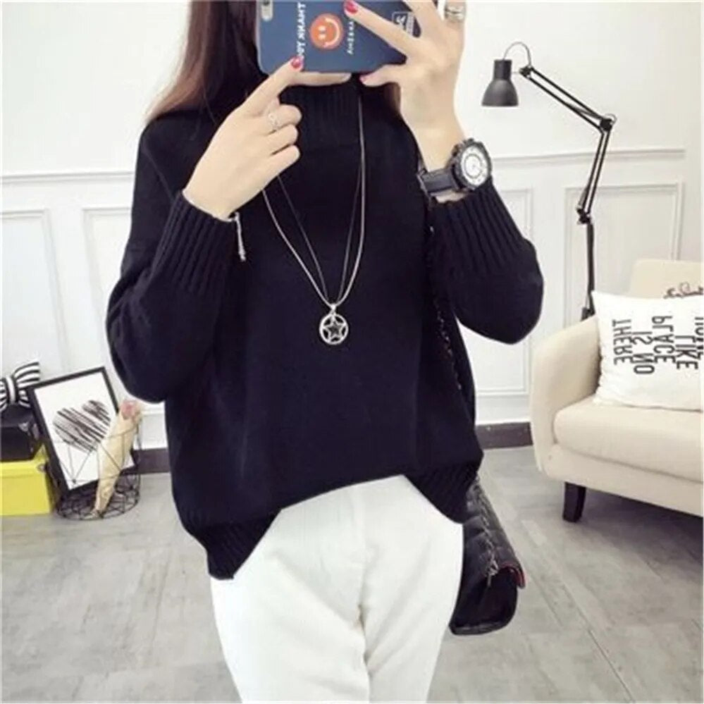 Levoire | Doux Pull Look Cachemire une taille Noir