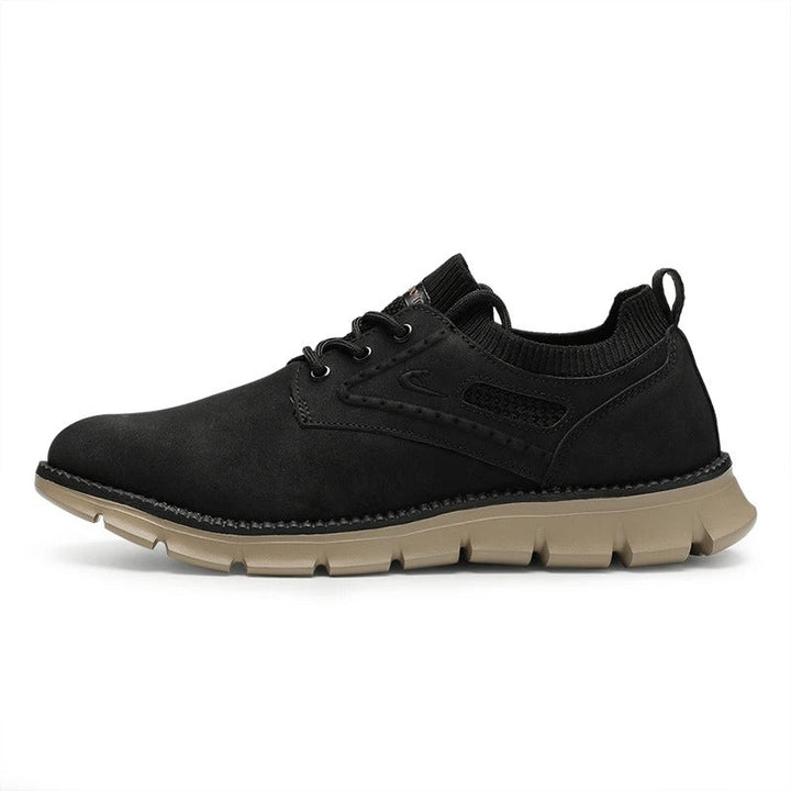 Levoire | Luxe Chaussures Pour Hommes De Tous Les Jours Avec Semelle Flex Tech Noir