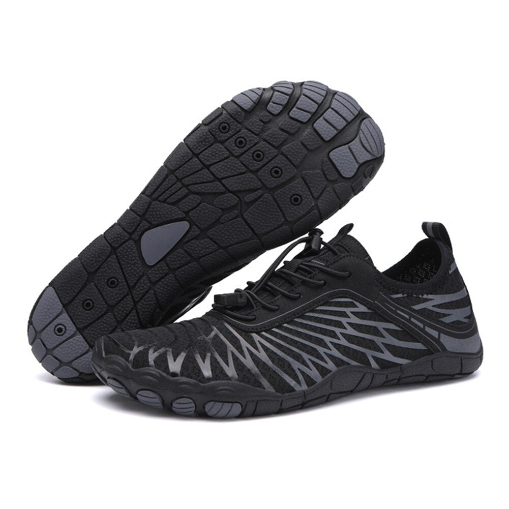 Levoire | Chaussures À Semelles Nues Taille Pour Toute L'Année Pour Femmes Et Hommes Noir