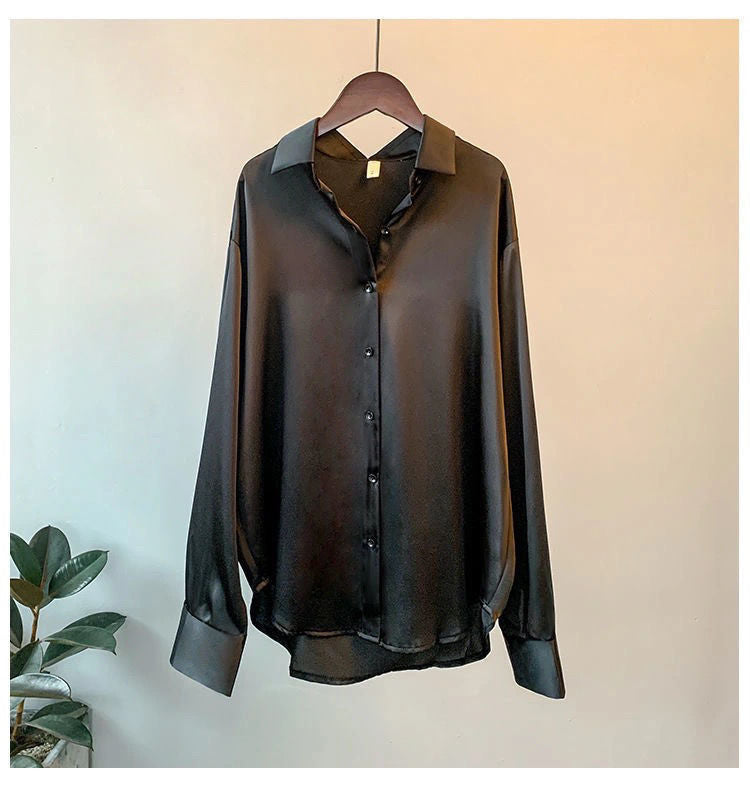 Levoire | Chemise Élégante Confortable Pour Femmes Noir