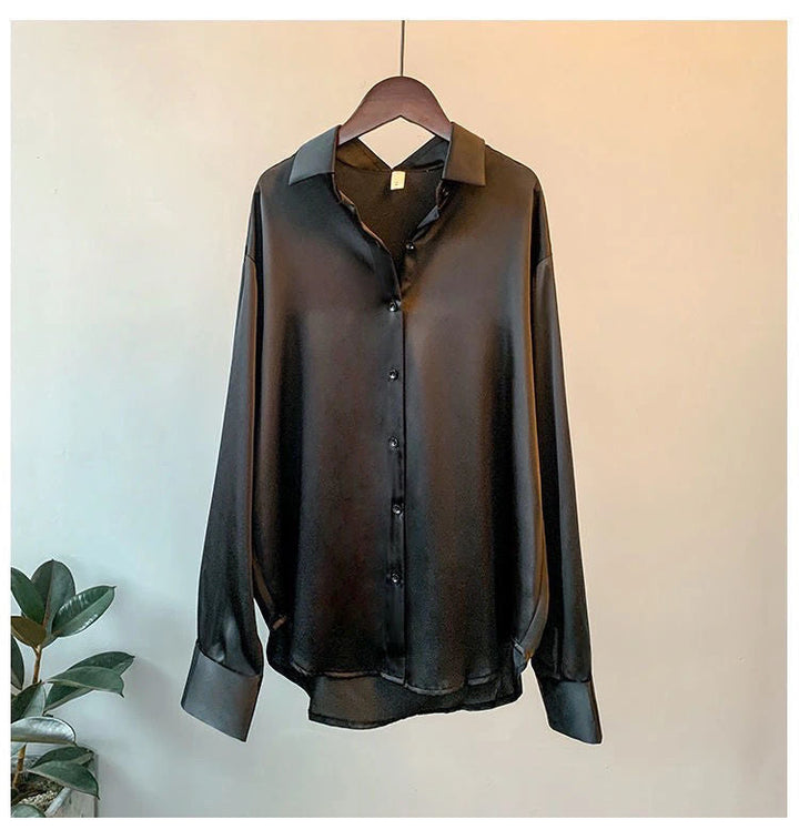 Levoire | Chemise Élégante Confortable Pour Femmes Noir