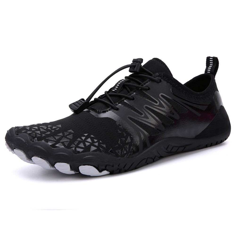 Levoire | Chaussures À Semelles Nues Taille Pour Toute L'Année Pour Femmes Et Hommes Noir et gris