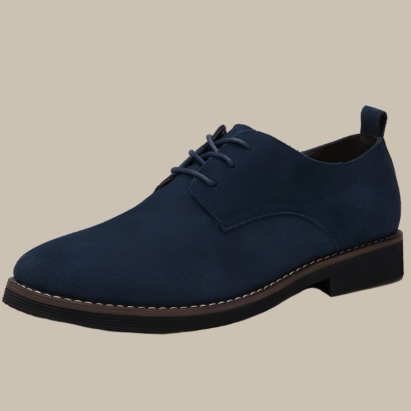 Levoire | Mode Baskets En Cuir Pour Hommes bleu