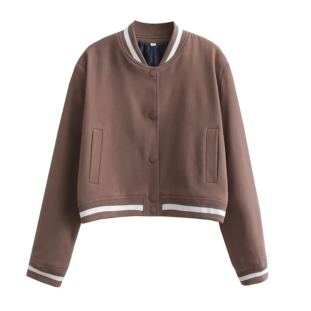 Levoire | Veste courte Marron2