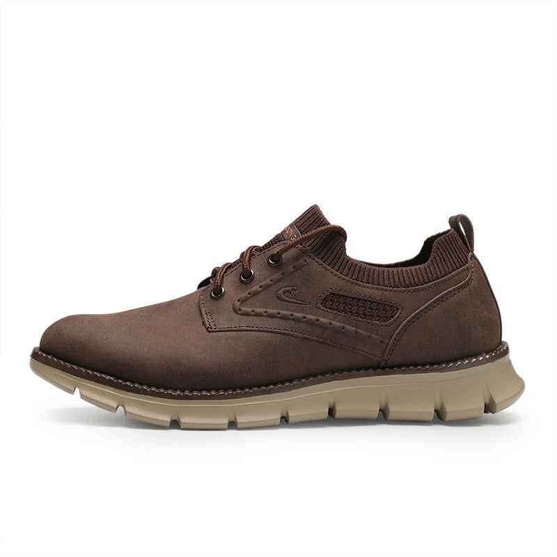 Levoire | Luxe Chaussures Pour Hommes De Tous Les Jours Avec Semelle Flex Tech Braun