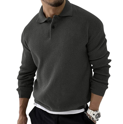 Levoire | Luxury Premium Chemise Polo À Manches Longues Pour Hommes